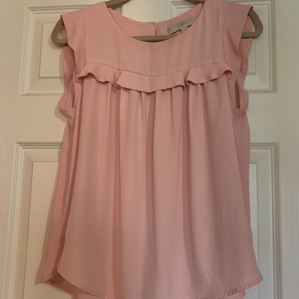 Loft Sleeveless Blouse